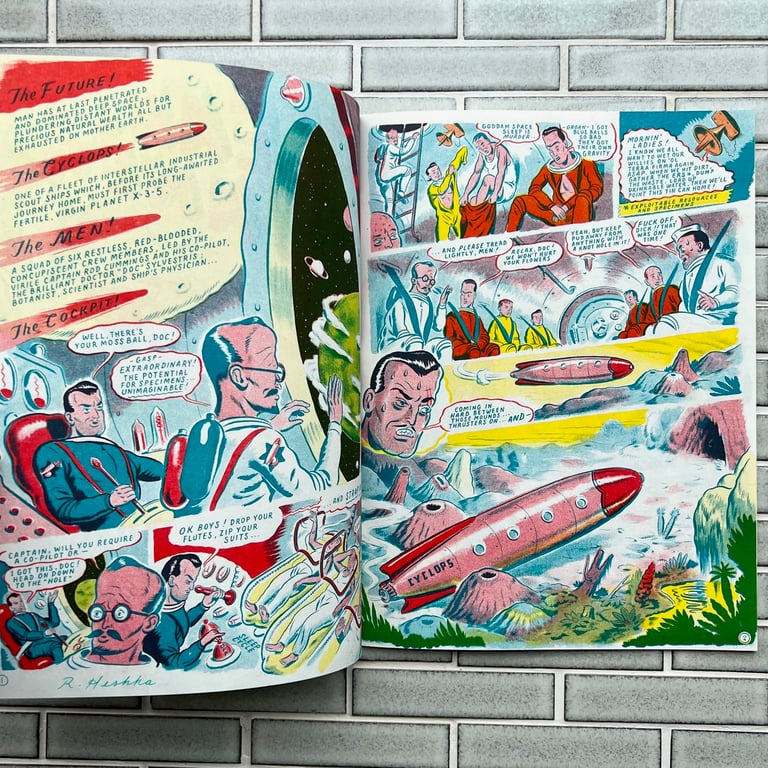 Pleasure Planet by Ryan Heshka - SIGNED Image 3