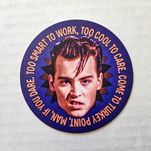 Image of Cry-Baby - Round Sticker