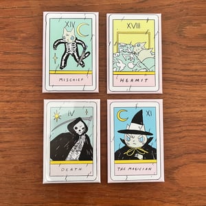 Holographic Tarot Stickers / Deth P. Sun