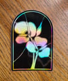 Holographic Sego Lily Sticker
