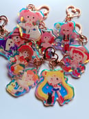 Image 1 of Cute anime magical girl Rainbow Acrylic charms