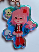 Image 5 of Cute anime magical girl Rainbow Acrylic charms