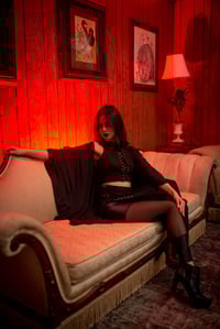 Image 1 of Hooded Crop top