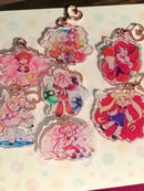 Image 2 of Double sided Magical girl Acrylic charms