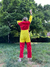 Image 4 of Yellow/Red Unisex Cave suit 
