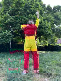 Image 4 of Yellow/Red Unisex Cave suit