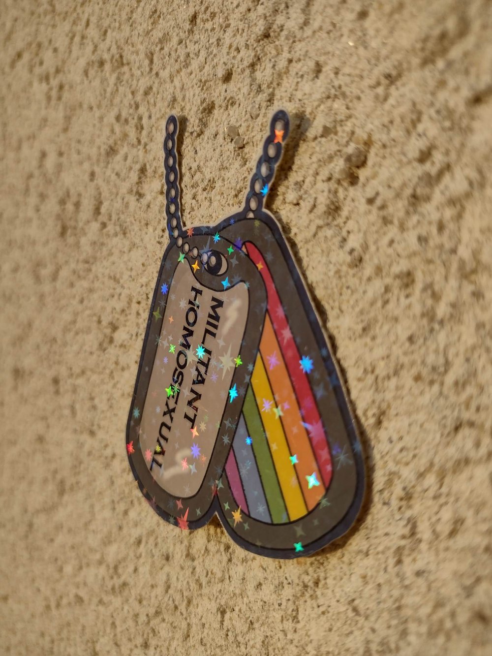 Image of Pride Sticker - Militant Homosexual