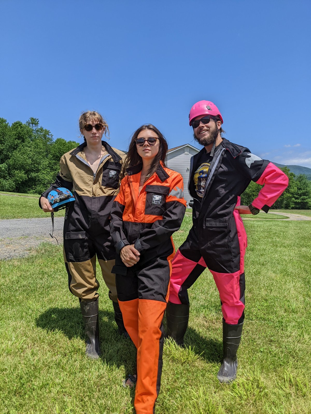 Red/Black Unisex Cave Suit | sophireaptress