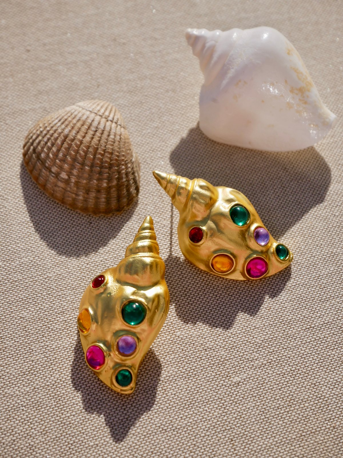 Maryam Shell Earrings