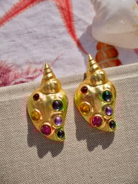 Image 2 of Maryam Shell Earrings