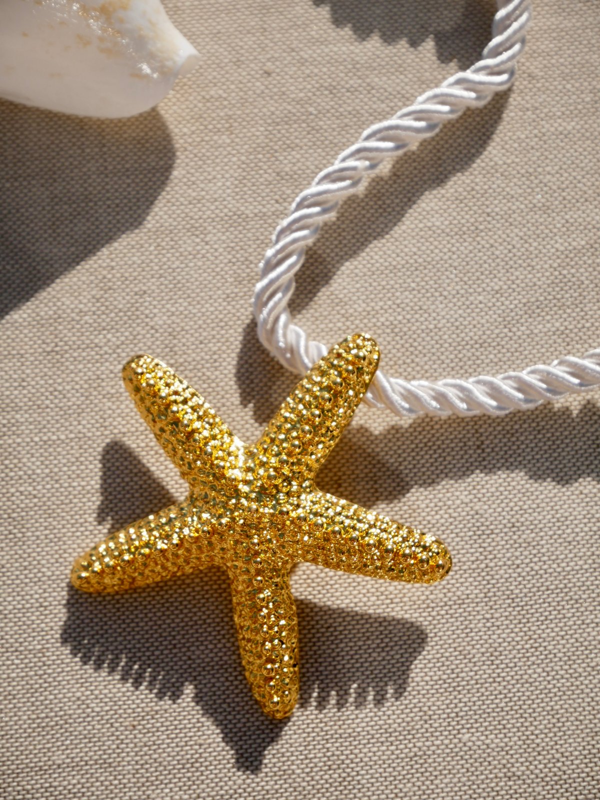 Santorini Starfish Necklace ~ Gold