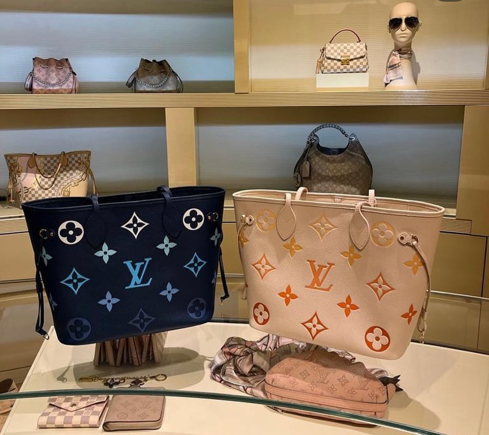 LV Neverfull Ombré Collection 