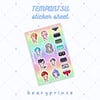 Tempantsu Sticker Sheet