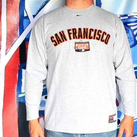 Men's San Francisco Giants Barry Bonds Majestic Black Name & Number T-Shirt