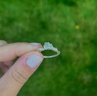 Sea Glass Wrapped Rings 