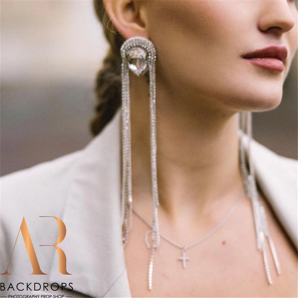 Image of Ayla crystal earrings
