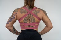 Image 2 of UPerform Elevate Cross Back Bra- Pink 