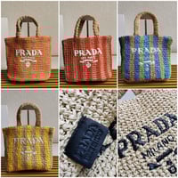 Image 2 of Prady Raffia bag