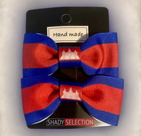 Image 3 of Cambodian flag hair bows 🇰🇭