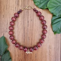 Image 1 of Sandalwood Hands Necklace