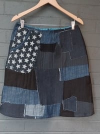 Image 2 of KylieJane Denim patch skirt