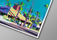 Image 2 of John's Palm Springs (giclee Print A4)