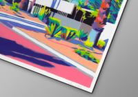 Image 2 of Palm Springs House #2 (giclee Print A4)