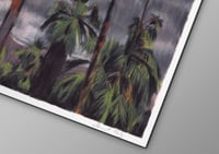 Image 2 of Palm Springs Storm (giclee print, A4)