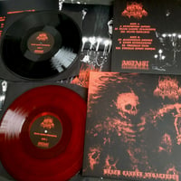 Image 2 of Apparitional Glare - Black Candle Negativity LP (marble red)