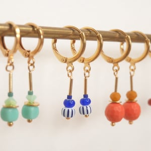 Image of Boucles Liv bleues