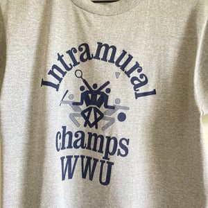 Image of WWU Intramural Champs T-Shirt