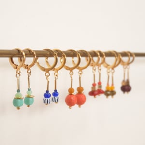 Image of Boucles Liv celadon