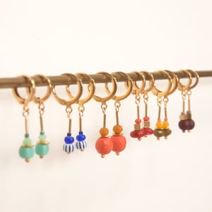 Image of Boucles Liv melon