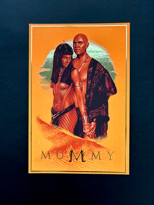Image of Foil Mini Print - The Mummy Couples