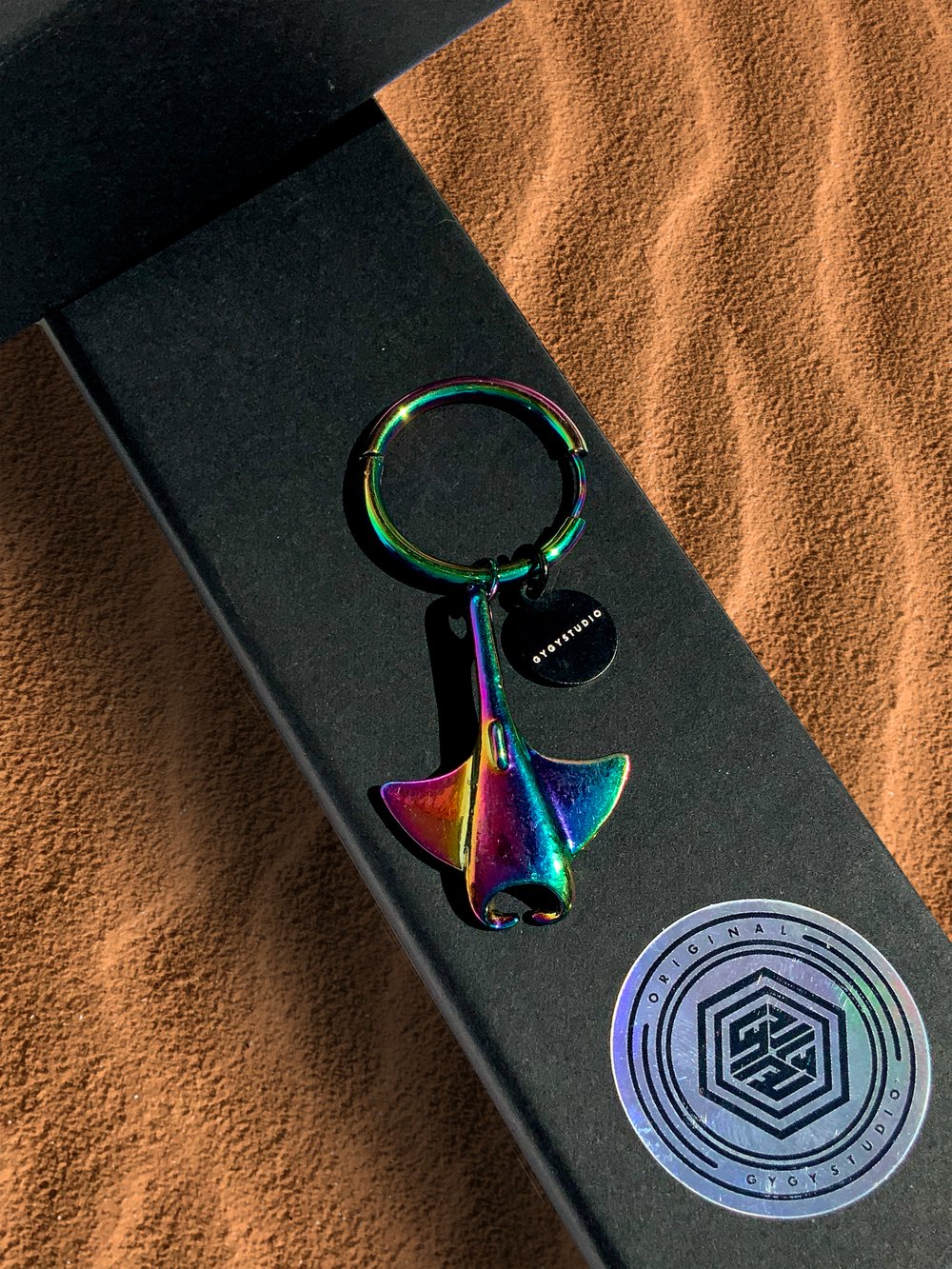 RAINBOW STINGRAY EARING