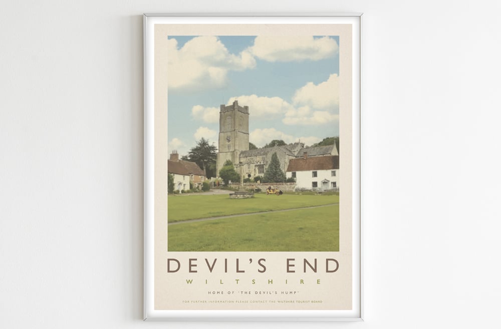 'DEVILS END' ART PRINT