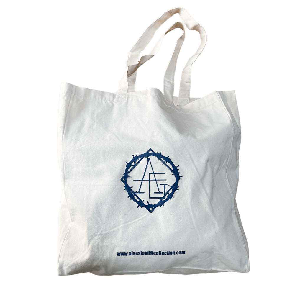 Image of TOTEBAG XL NAVY BLUE - FOR IMPORTANT THINGS ONLY