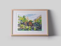 Image 3 of Kyōto Gyoen (giclee print, A5)