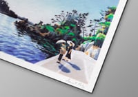 Image 2 of Senkakuwan Bay (giclee print, A5)