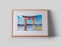 Image 3 of Itsukushima-jinja (giclee print, A5)