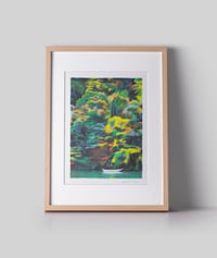 Image 3 of Kameyama-kōen #3 (giclee print, A5)