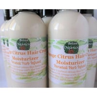 Image 1 of Herbal Orange Citrus Hair Cream Moisturizer, Horsetail Herb Infused