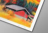 Shirakawa-gō #01 (giclee print, A5)