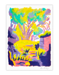 Image 1 of Cévennes #3 (risograph, A5)