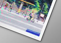 Image 2 of Kyōto-gosho bus stop (giclee Print, A3)
