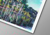 Image 2 of Lac de Boulogne (giclee Print, A3)