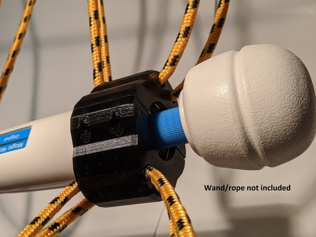 Rope Holders for the Original Hitachi Magic Wand Vibrator | 3Deviants