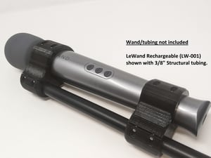 Image of Pole Mount for the LeWand Original Rechargeable and Plugin vibrator