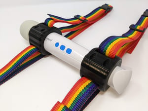 Image of Strap Holders for the Magic Wand Mini Vibrator