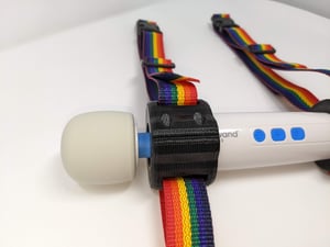 Image of Strap Holders for the Magic Wand Mini Vibrator